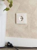 Рамка пластик 1 пост IEK BRITE BR-M12-44-K36 РУ-1-БрЖ-44 жемчуг IP44