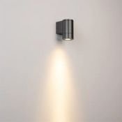 Накладной светильник  12W Белый теплый 049984(1) LGD-RAY-WALL-R65 220V цилиндр черный