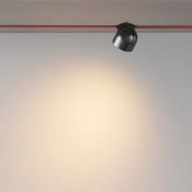 Светильник Белый теплый 12W Чаша/Cup Parity 120deg TR124B-12W3K-B подвесной для текстильной системы черный