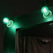 лампа декоративная шар  G45 Зеленый 5.0W UL-00002987 LED-G45-5W/GREEN/E14 GLA02GR