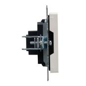 Розетка встраиваемая HDMI IEK BRITE BR-H10-K36 РHDMI-0-БрЖ жемчуг