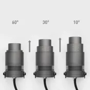 светильник  12W Белый теплый 026447(2) ALT-RAY-ZOOM-R61 10-60 deg 220V  IP67 темно-серый