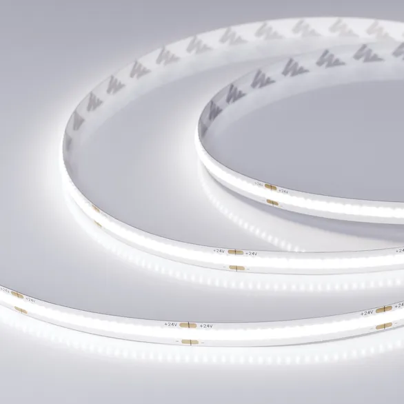 Светодиодная лента Белый CSP 24V 11W/m 378Led/метр 031885(3) COB-X378-8mm 6000K