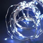 гирлянда ЗАНАВЕС Белый серебристая нить, с пультом, 2,8х3 м, 300 LED