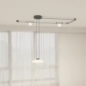 Трековый светильник  20W Белый теплый BELTY FLOW DK5565-WH+BK IP20 на шинопровод белый/черный