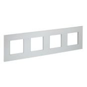 Рамка металлическая 4 поста IEK SKANDY SK-M42-M-K23 SK-F34S серебряный