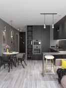 Трековый светильник однофазный IEK LIGHTING без лампы 4116 LT-USB0-4116-GU10-1-K23 на шинопровод хром