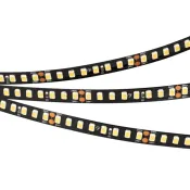 Светодиодная лента Белый дневной 2835 24V 12W/m 160Led/метр 029427(2)  RT 2-5000 4000K LUX (чёрная плата)