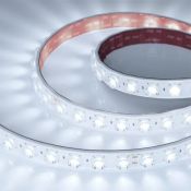 Светодиодная лента Белый 2835 24V 21W/m 42Led/метр 049304 FLT-PS-A42-23mm 15deg 6000K IP67