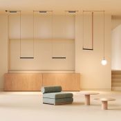 Трековый светильник  12W Белый-MIX BELTY SMART LINEAR DK5674-BK IP20 на шинопровод черный