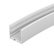 алюминиевый профиль SL-ARC-3535-D1500-A45 (590мм, дуга 1 из 8) WHITE радиусный 025523