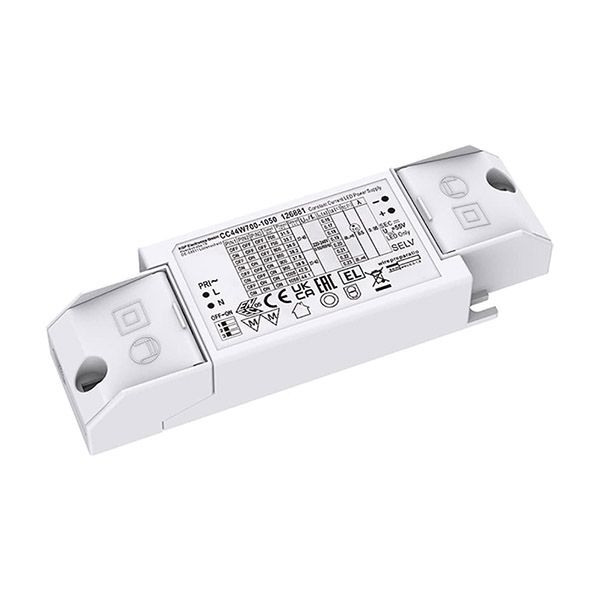 блок питания токовый (AC-DC)   700-1050mA  44W CC44W700-1050 пластик IP20