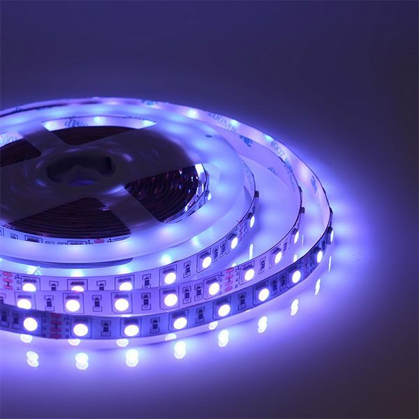 Светодиодная лента RGB 5050 24V 14.4W/m 60Led/метр 00-310 PRO IP20 Светодиодная лента RGB 5050 24V 14.4W/m 60Led/метр 00-310 PRO IP20