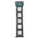 Рамка пластик 5 постов IEK SKANDY SK-M52-K48 SK-F05T титан