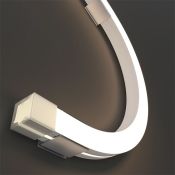 Гибкий неон  100W Белый теплый 432014 16x16 24V IP67 3000K