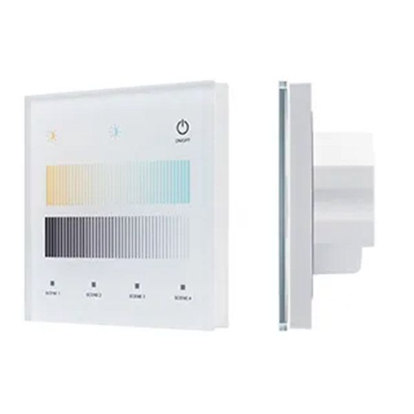 Панель Sens SMART-DALI-301-11-1G-4SC-DT8 White (230V, встраиваемая, 2.4G) 046563