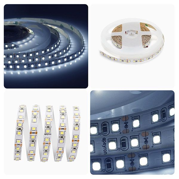 Светодиодная лента Белый 3528 12V  9.6W/m 120Led/метр 216BL Стандарт 8мм 2м блистер Светодиодная лента Белый 3528 12V  9.6W/m 120Led/метр 216BL Стандарт 8мм 2м блистер