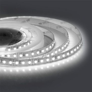 Светодиодная лента Белый дневной 2835 12V 14.4W/m 120Led/метр 00-53 Стандарт 10мм IP20