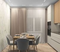 Трековый светильник однофазный   9W Белый-MIX SMART LINEAR DK8003-WH IP20 на шинопровод управляемый белый