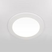 Встраиваемый светильник  18W Белый дневной MAYTONI Stockton DL022-6-L18W 220V IP44 квадратный белый