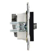 Розетка встраиваемая комбинированная IEK SKANDY SK-AF20-O-K02 SK-A13Bl TV+SAT черный