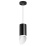 Подвесной светильник без лампы Lightstar RP43736 RULLO HP16 GU10 цилиндр черный/белый