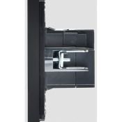Розетка встраиваемая USB IEK FORTE&PIANO A+C 3,1А FP-U22-D31-K02 FP150 черный