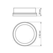 Внутренняя декоративная вставка 020881 SP-POLO-R85 BLACK (3-3)