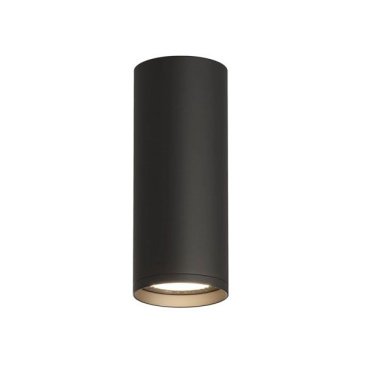 Накладной светильник DENKIRS без лампы TUBE DK2051-BK GU10 цилиндр черный