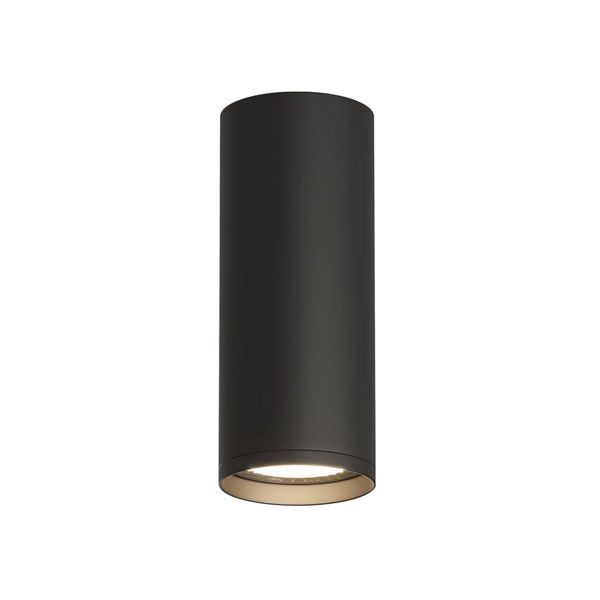 Накладной светильник DENKIRS без лампы TUBE DK2051-BK GU10 цилиндр черный