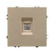 Розетка встраиваемая компьютерная RJ45 кат.6 Arlight 054306 SCT-NOBE-MPC1-SFPL-GD золото