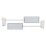Фитосветильник  12W UL-00012578 ULB-P37-12W-SPFR WHITE SET2 трековый набор из 2х штук для  фотосинтеза IP40