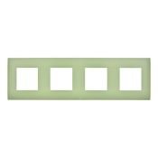 Рамка пластик 4 поста IEK SKANDY SK-M42-K06 SK-F04M мятный