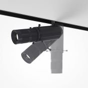 Трековый светильник кадрирующий 10W Белый дневной Гала/Gala Exility 20-35deg TR108-2-10W4K-B IP20 на магнитный шинопровод черный