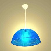 Подвесной светильник без лампы 16-27 1x15W E27 &quot;Оулу&quot; фигурный белый/синий