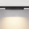 Трековый светильник 10W Белый теплый TR193-1-10W2.7K-M-B Точки / Points Levity 2700К чёрный