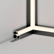 алюминиевый профиль SL-KUB-DISPLAY-2525-2000 ANOD BLACK 062894