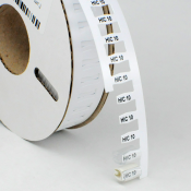 Маркер для контейнеров HIC-10x4,6-W серий CHL, STC, DMP, для принтеров RT200, RT230, 1250 шт. в упакове,  белый