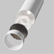 Накладной светильник  12W Белый теплый C055CL-L12W3K-SS-W Фокус/FOCUS LED 220V  цилиндр белый