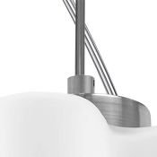 Люстра подвесная Lightstar без лампы 802110 NUBI 1х40W E27 белый/хром