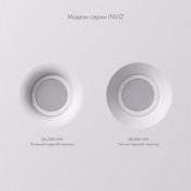 Встраиваемый светильник без лампы DENKIRS INVIZ DK2081-WH GU10 белый круглый