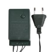 гирлянда   5.7W RGB Твинкл Лайт, 303-049, 10 м, провод темно-зеленый ПВХ, 80 LED IP20