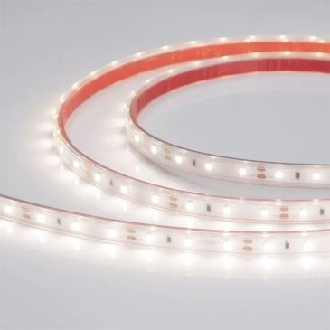 Светодиодная лента  Белый дневной 2835 12V  4.8W/m 60Led/метр герм (силиконовая экструзия) 021100(2)   RTW-PS-A60  LUX IP67