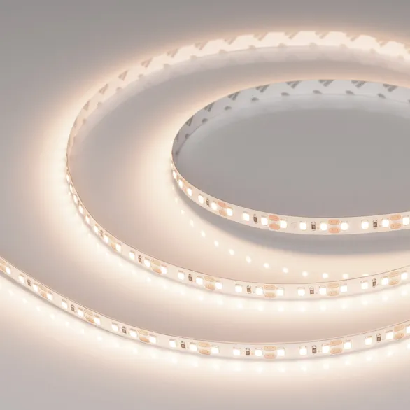 Светодиодная лента Белый теплый 2835 12V 14.4W/m 120Led/метр 028570(2)  RT-A120-8mm 3500K PRO