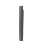 Рамка пластик 1 пост IEK BRITE BR-M12-K46 РУ-1-БрС сталь