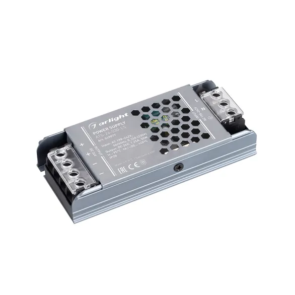 Блок питания (AC-DC) 24V  30W  049077 ATS-24-030-LS кожух