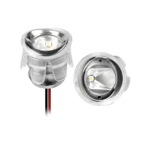 светильник  1.5W Белый теплый 043243 ALT-LODESTAR-HANDRAIL-R27 24V 30x60 deg круглый встраиваемый белый
