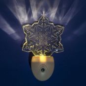 светильник-ночник Белый UL-00007052  DTL-315 Цветок Sensor белый 0.1W
