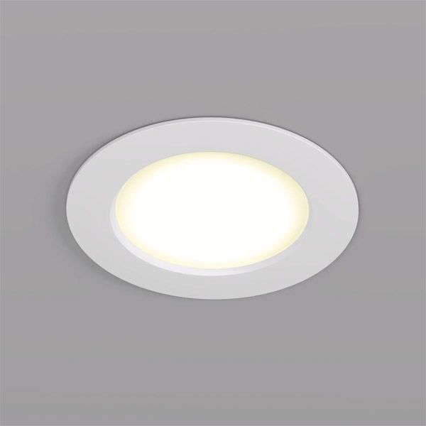 Встраиваемый светильник   5W Белый теплый DENKIRS SNARTUN DK3046-WH 220V IP20 круглый белый