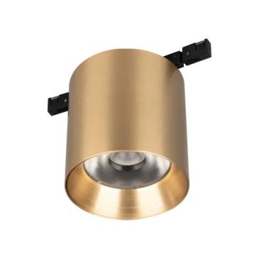 Магнитный трековый светильник  7W Белый дневной MAG-MICROCOSM-POINT-R68 36deg 24V золотой 051829